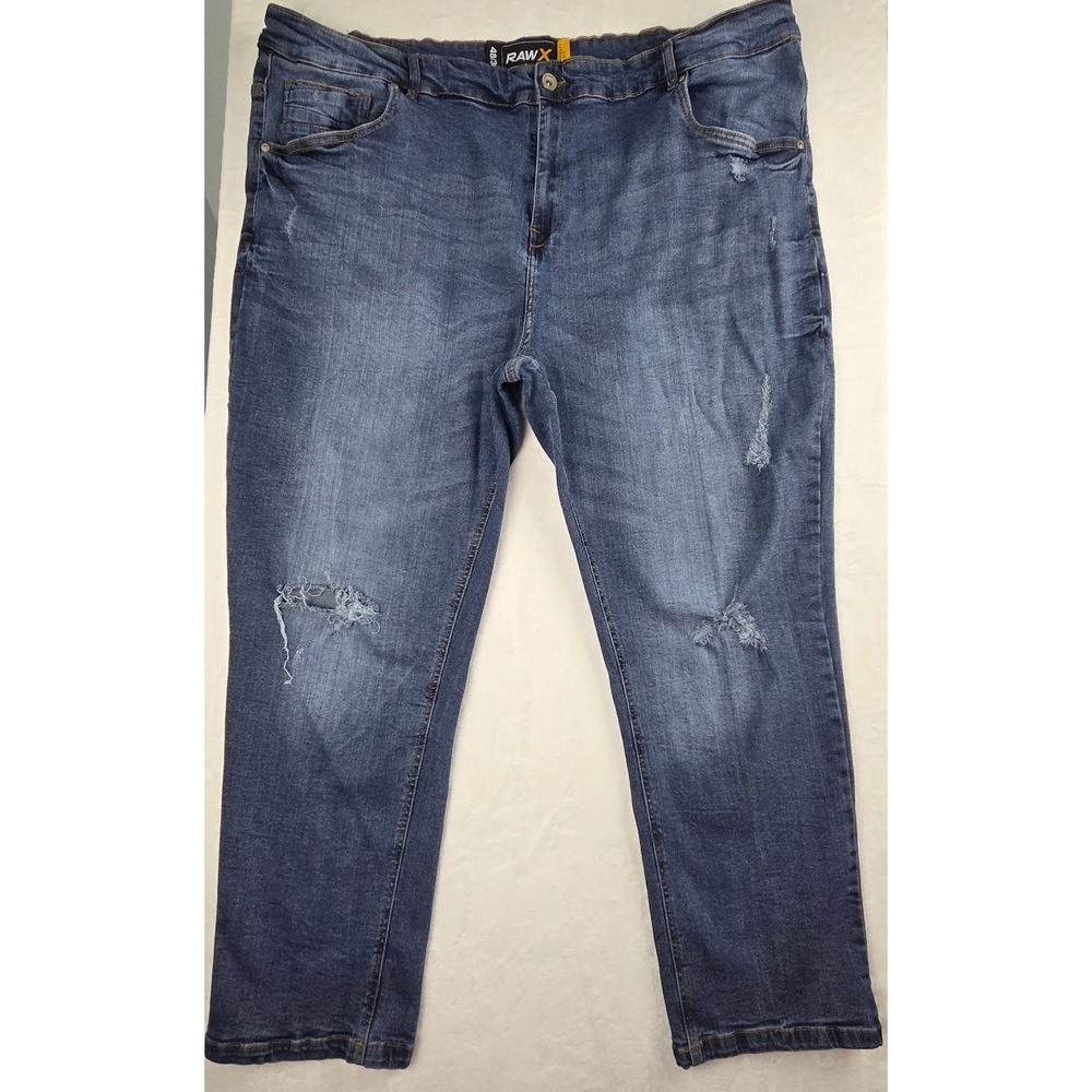 Raw X Jeans Mens 48 Blue Straight Fit Denim Classic Casual Excellent